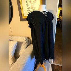 Old Navy Black Eyelet Dress.  269